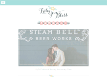 Tablet Screenshot of fabyoubliss.com